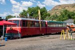 MPP 9 is seen by the roundhouse at the Colorado Railroad Museum